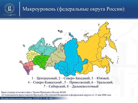 Примеры муниципальных округов в России