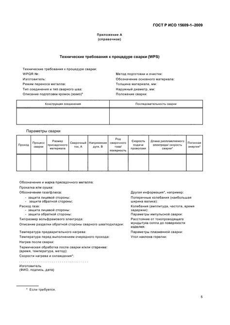 Технические требования и рекомендации