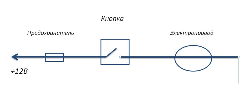 Схема подключения электроники